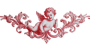 Baroque Baby Cupid Vinyl Car Decal Sticker – Waterproof & UV-Resistant 5.4
