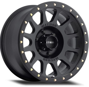 Upgrade Your Ride with Method 305 NV 17x8.5 Wheel | Strong, Matte Black Finish | TPMS Compatible Upgrade Your Ride with Method 305 NV 17x8.5 Wheel | Strong, Matte Black Finish | TPMS Compatible