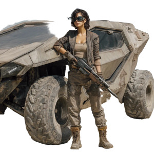 Post-Apocalyptic Warrior V27 Vinyl Car Decal Sticker – Waterproof & UV-Resistant 3.4133333333333336" Post-Apocalyptic Warrior V27 Vinyl Car Decal Sticker – Waterproof & UV-Resistant 3.4133333333333336"