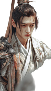 Ancient Hanfu Male V2 Vinyl Car Decal Sticker – Waterproof & UV-Resistant 4.8533333333333335"