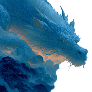 Epic Japanese Dragon V2 Vinyl Car Decal Sticker – Waterproof & UV-Resistant 3.4133333333333336"