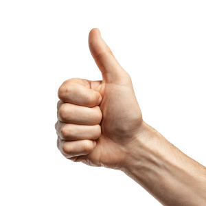 Thumbs Up Vinyl Car Decal Sticker – Waterproof & UV-Resistant 3.4133333333333336" Thumbs Up Vinyl Car Decal Sticker – Waterproof & UV-Resistant 3.4133333333333336"