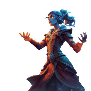 Void Elf Mage V3 Vinyl Car Decal Sticker – Waterproof & UV-Resistant 3.4133333333333336"