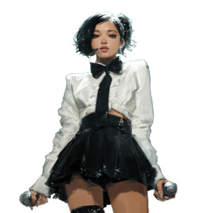 K-Pop Idol V4 Vinyl Car Decal Sticker – Waterproof & UV-Resistant 3.4133333333333336"