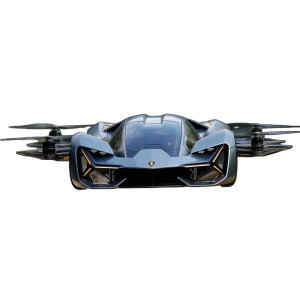 Lamborghini Drone Vinyl Car Decal Sticker – Waterproof & UV-Resistant 3.4133333333333336"