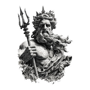 Poseidon Statue Vinyl Car Decal Sticker – Waterproof & UV-Resistant 3.4133333333333336" Poseidon Statue Vinyl Car Decal Sticker – Waterproof & UV-Resistant 3.4133333333333336"