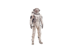 Realistic Astronaut Portrait Vinyl Car Decal Sticker – Waterproof & UV-Resistant 5.97333333333333