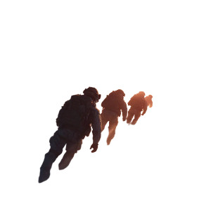 Skyward Soldiers Vinyl Car Decal Sticker – Waterproof & UV-Resistant 3.4133333333333336"