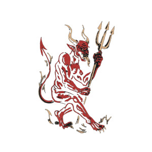 Red Devil Tattoo V2 Vinyl Car Decal Sticker – Waterproof & UV-Resistant 6.826666666666667" Red Devil Tattoo V2 Vinyl Car Decal Sticker – Waterproof & UV-Resistant 6.826666666666667"