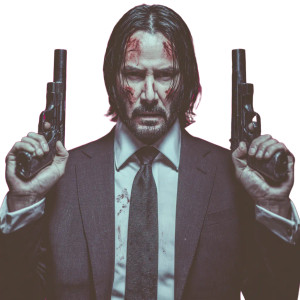 Badass John Wick Vinyl Car Decal Sticker – Waterproof & UV-Resistant 3.4133333333333336"