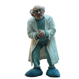 Eccentric Scientist Vinyl Car Decal Sticker – Waterproof & UV-Resistant 3.4133333333333336" Eccentric Scientist Vinyl Car Decal Sticker – Waterproof & UV-Resistant 3.4133333333333336"