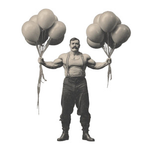 Circus Strongman Illustration Vinyl Car Decal Sticker – Waterproof & UV-Resistant 3.4133333333333336" Circus Strongman Illustration Vinyl Car Decal Sticker – Waterproof & UV-Resistant 3.4133333333333336"