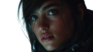 Space Young Woman Vinyl Car Decal Sticker – Waterproof & UV-Resistant 2.72"