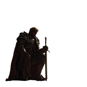 Lone Knight Templar Vinyl Car Decal Sticker – Waterproof & UV-Resistant 3.4133333333333336"