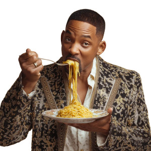 Will Smith Spaghetti V2 Vinyl Car Decal Sticker – Waterproof & UV-Resistant 3.4133333333333336"