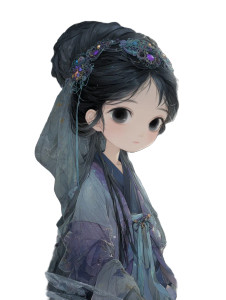 Chibi Hanfu Girl V3 Vinyl Car Decal Sticker – Waterproof & UV-Resistant 4.1066666666666665" Chibi Hanfu Girl V3 Vinyl Car Decal Sticker – Waterproof & UV-Resistant 4.1066666666666665"