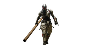 Mecha Ninja Vinyl Car Decal Sticker – Waterproof & UV-Resistant 2.72"