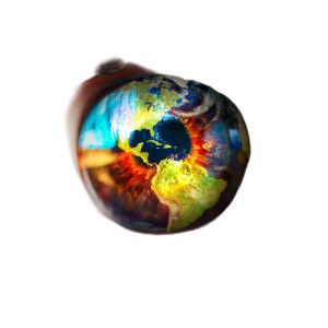 Eye Globe Iris Vinyl Car Decal Sticker – Waterproof & UV-Resistant 6.826666666666667"