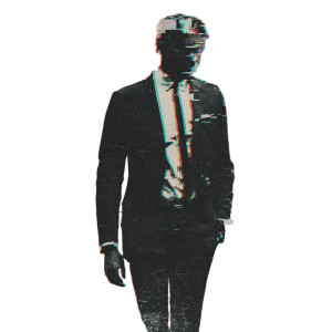 Glitch Suit Man Vinyl Car Decal Sticker – Waterproof & UV-Resistant 6.826666666666667"