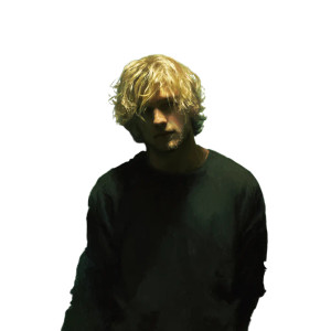 Blonde Guy Green Light Vinyl Car Decal Sticker – Waterproof & UV-Resistant 3.4133333333333336"