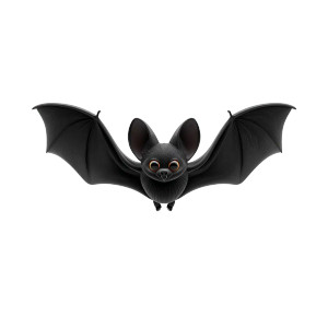 Cartoon Black Bat Vinyl Car Decal Sticker – Waterproof & UV-Resistant 3.4133333333333336" Cartoon Black Bat Vinyl Car Decal Sticker – Waterproof & UV-Resistant 3.4133333333333336"