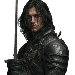 Warrior In Armor V8 Vinyl Car Decal Sticker – Waterproof & UV-Resistant 3.4133333333333336"