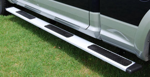 Gain Easy Entry with Owens Products Running Boards | 2015-2022 GMC Canyon, Chevy Colorado | Heavy-Duty Aluminum, Rust-Proof, TPO Step Pads
