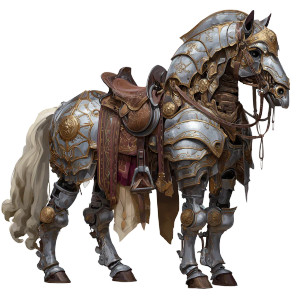 Warforged Warhorse Vinyl Car Decal Sticker – Waterproof & UV-Resistant 3.4133333333333336" Warforged Warhorse Vinyl Car Decal Sticker – Waterproof & UV-Resistant 3.4133333333333336"