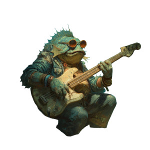 Fish-Human Bassist Vinyl Car Decal Sticker – Waterproof & UV-Resistant 3.4133333333333336" Fish-Human Bassist Vinyl Car Decal Sticker – Waterproof & UV-Resistant 3.4133333333333336"