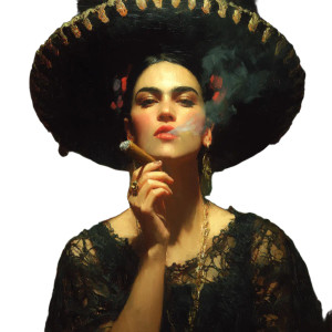 Frida Kahlo Portrait V6 Vinyl Car Decal Sticker – Waterproof & UV-Resistant 6.826666666666667" Frida Kahlo Portrait V6 Vinyl Car Decal Sticker – Waterproof & UV-Resistant 6.826666666666667"