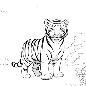 Cartoon Tiger V5 Vinyl Car Decal Sticker – Waterproof & UV-Resistant 3.4133333333333336" Cartoon Tiger V5 Vinyl Car Decal Sticker – Waterproof & UV-Resistant 3.4133333333333336"