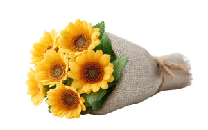Sunflower Bouquet V4 Vinyl Car Decal Sticker – Waterproof & UV-Resistant 2.8