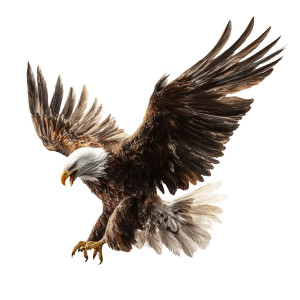 Attacking Eagle V2 Vinyl Car Decal Sticker – Waterproof & UV-Resistant 6.826666666666667"
