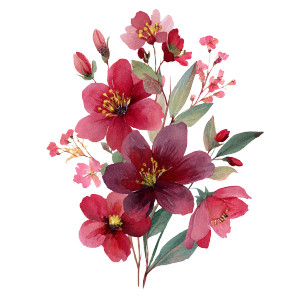 Wildflower Posy Vinyl Car Decal Sticker – Waterproof & UV-Resistant 3.4133333333333336" Wildflower Posy Vinyl Car Decal Sticker – Waterproof & UV-Resistant 3.4133333333333336"