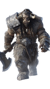 Orc Tauren Warrior Vinyl Car Decal Sticker – Waterproof & UV-Resistant 4.8533333333333335"