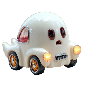 White Ghost Car Vinyl Car Decal Sticker – Waterproof & UV-Resistant 3.4133333333333336"