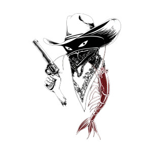 Outlaw Shrimp Vinyl Car Decal Sticker – Waterproof & UV-Resistant 3.4133333333333336" Outlaw Shrimp Vinyl Car Decal Sticker – Waterproof & UV-Resistant 3.4133333333333336"