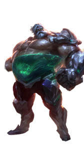 Cyberpunk Gragas Vinyl Car Decal Sticker – Waterproof & UV-Resistant 9.706666666666667"