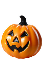 Creepy Plastic Pumpkin V2 Vinyl Car Decal Sticker – Waterproof & UV-Resistant 9.706666666666667"