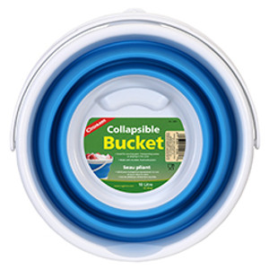 Coghlan s Bucket 2081 10 Liter; Food Safe TPR And PP Plastics; With Handle; Without Lid; White And Blue Coghlan s Bucket 2081 10 Liter; Food Safe TPR And PP Plastics; With Handle; Without Lid; White And Blue