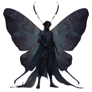 Dark Fae Prince V2 Vinyl Car Decal Sticker – Waterproof & UV-Resistant 3.4133333333333336"