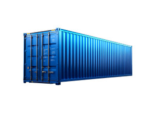Blue Shipping Container V3 Vinyl Car Decal Sticker – Waterproof & UV-Resistant 6.1866666666666665"