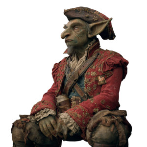 Pirate Goblin Vinyl Car Decal Sticker – Waterproof & UV-Resistant 3.4133333333333336"