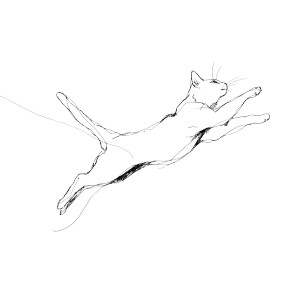 Jumping Cat V7 Vinyl Car Decal Sticker – Waterproof & UV-Resistant 3.4133333333333336" Jumping Cat V7 Vinyl Car Decal Sticker – Waterproof & UV-Resistant 3.4133333333333336"