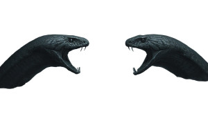 Dark Sea Serpents Vinyl Car Decal Sticker – Waterproof & UV-Resistant 2.72"