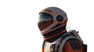 Proud Martian Astronaut Vinyl Car Decal Sticker – Waterproof & UV-Resistant 2.72"