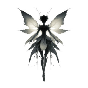 Gothic Fairy Silhouette Vinyl Car Decal Sticker – Waterproof & UV-Resistant 6.826666666666667" Gothic Fairy Silhouette Vinyl Car Decal Sticker – Waterproof & UV-Resistant 6.826666666666667"