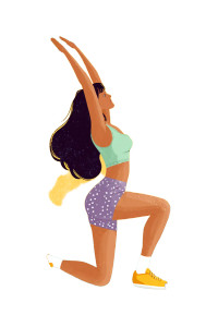 Yoga Practitioner Pose V3 Vinyl Car Decal Sticker – Waterproof & UV-Resistant 8.96"