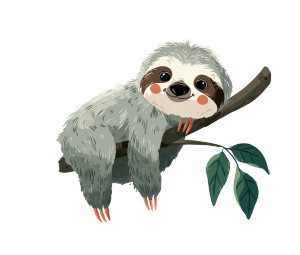 Cartoon Sloth V4 Vinyl Car Decal Sticker – Waterproof & UV-Resistant 3.36" Cartoon Sloth V4 Vinyl Car Decal Sticker – Waterproof & UV-Resistant 3.36"
