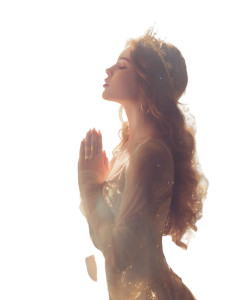Mystical Radiant Goddess Vinyl Car Decal Sticker – Waterproof & UV-Resistant 4.1066666666666665"